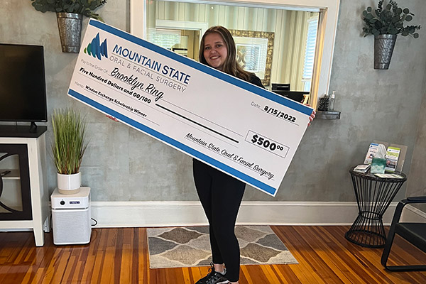 2022 Scholarship Winner at Mountain State Oral and Facial Surgery