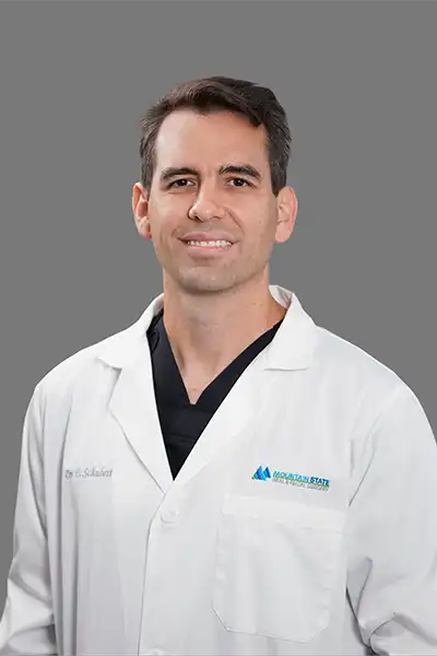Dr. Schubert at Mountain State Oral and Facial Surgery 