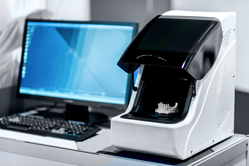 Picture of a CAD/CAM machine from Mountain State Oral and Facial Surgery in Hurricane, WV